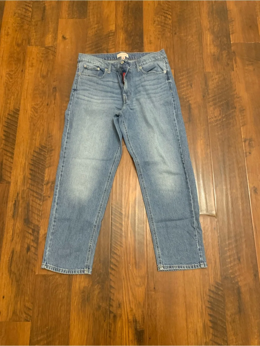 Relaxed Fit Light Blue Denim Jeans